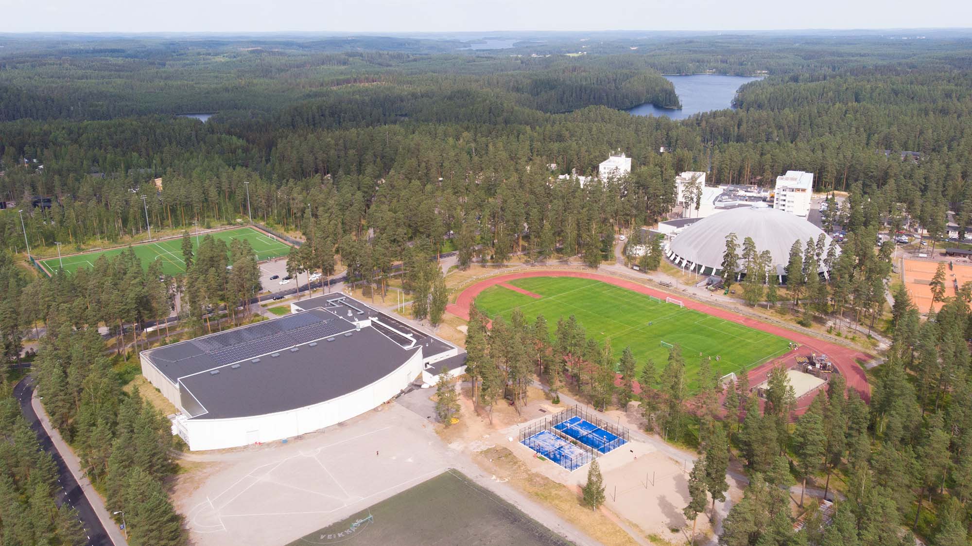 Vierumäen Urheiluopiston energiatehokkuushanke pienentää vuosikulutusta  jopa 10 % - Granlund